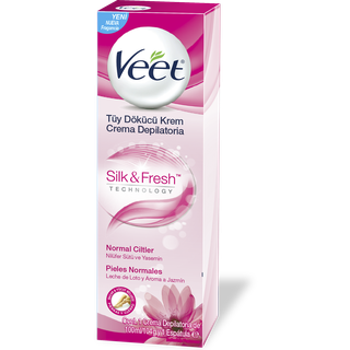 Veet Crema Depilatoria Corporal Silk&Fresh Pieles Normales